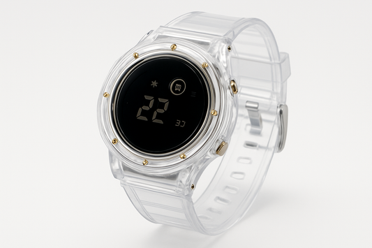 Clear Transparent Digital Watch